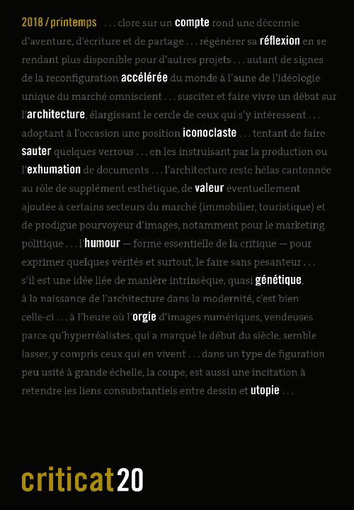 criticat18frontcover